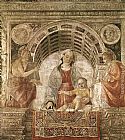 Vincenzo Foppa Madonna and Child with St John the Baptist and St John the Evangelist painting